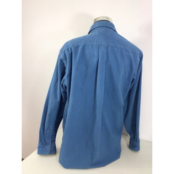 LL Bean Flannel Shirt Cotton Mens Large - Picture 3 of 8